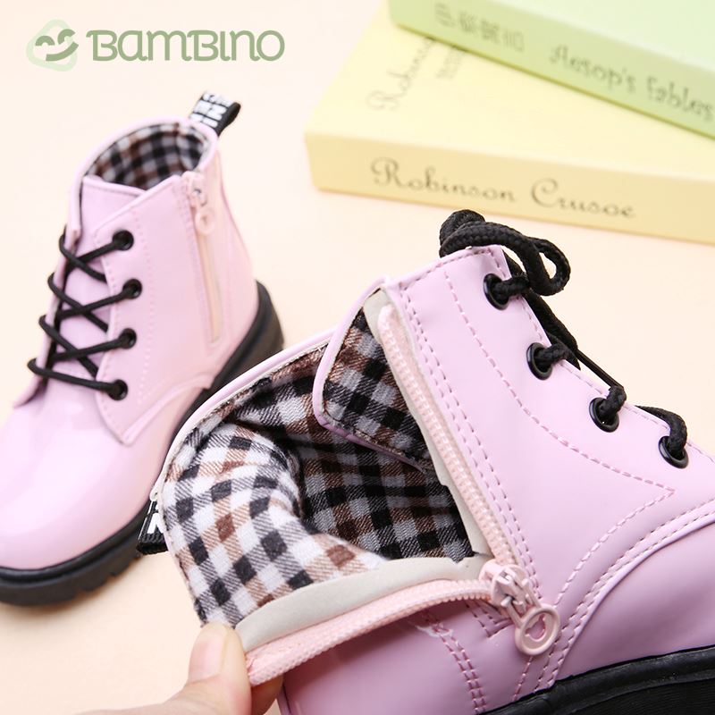 Bota de Couro Infantil Earth