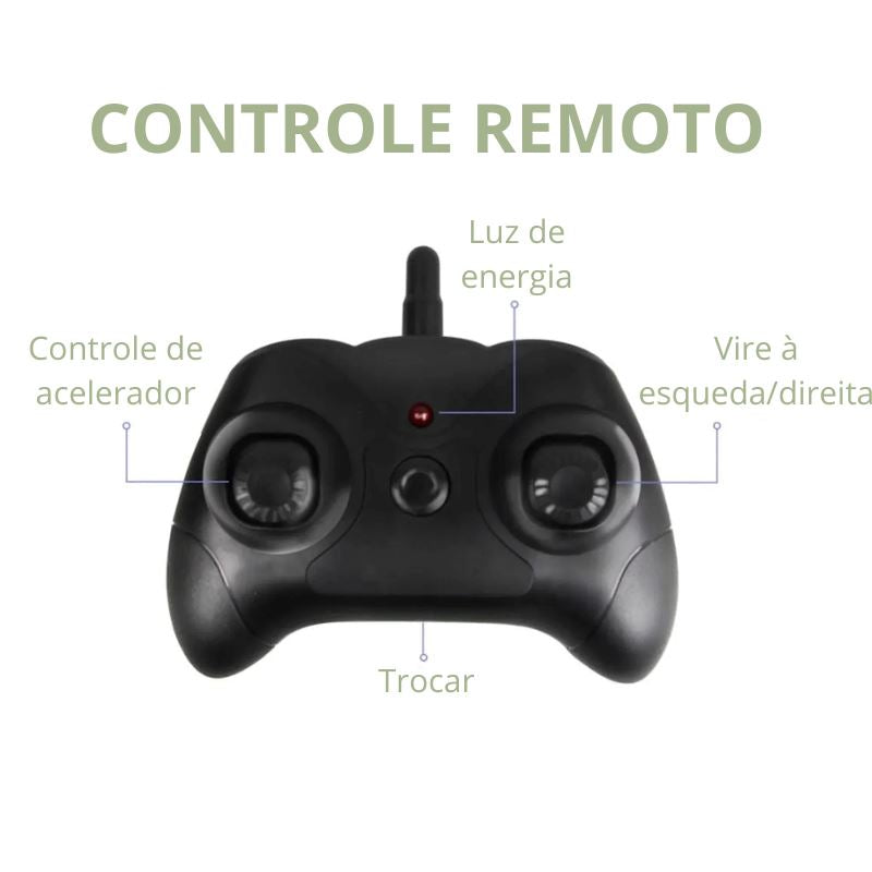 Avião Militar de Controle Remoto - Indestrutível