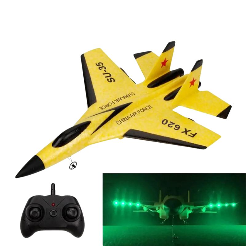 Avião Militar de Controle Remoto - Indestrutível