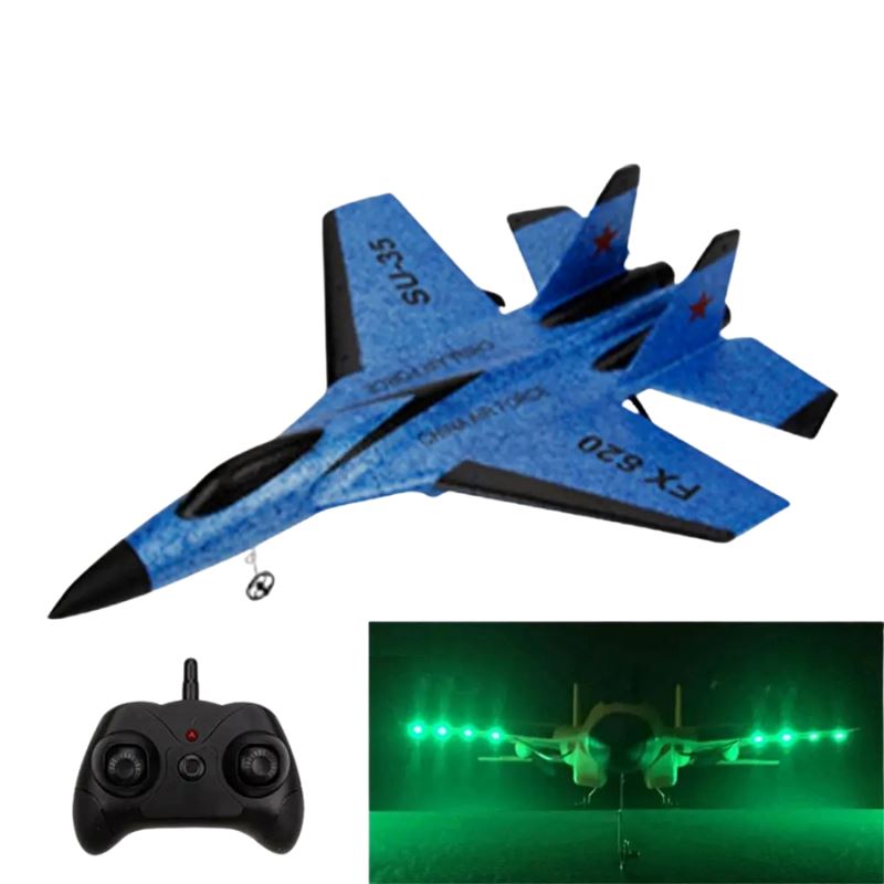 Avião Militar de Controle Remoto - Indestrutível