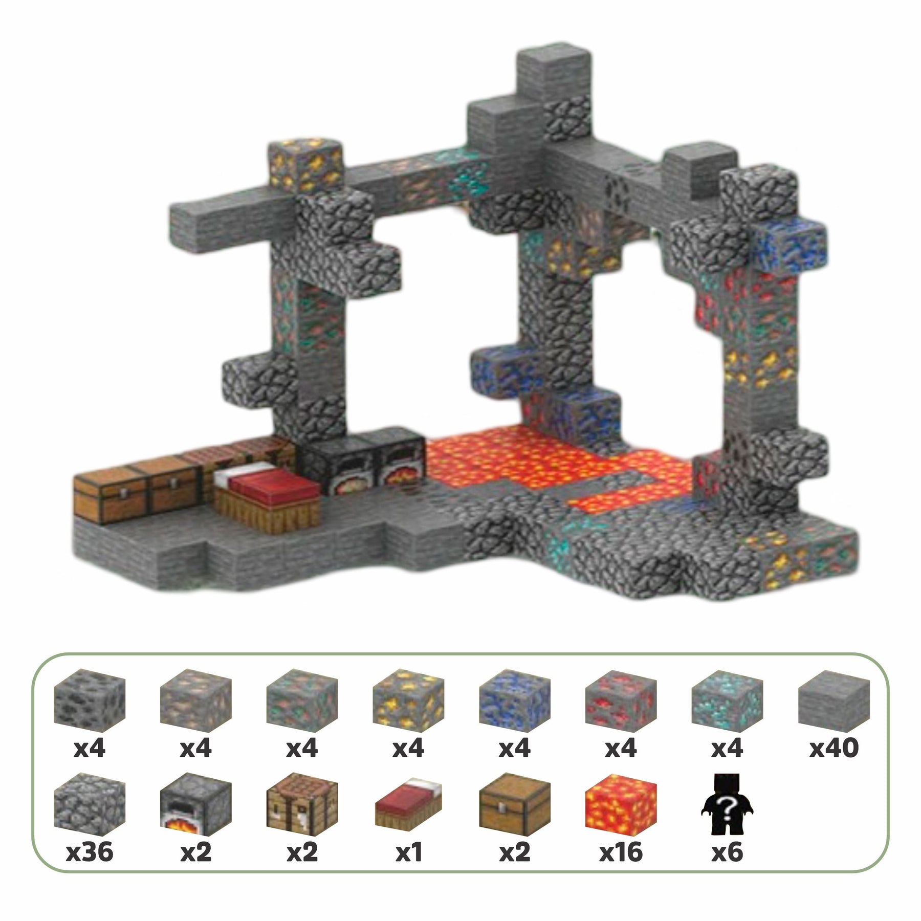 Blocos Magnéticos de Montar Minecraft