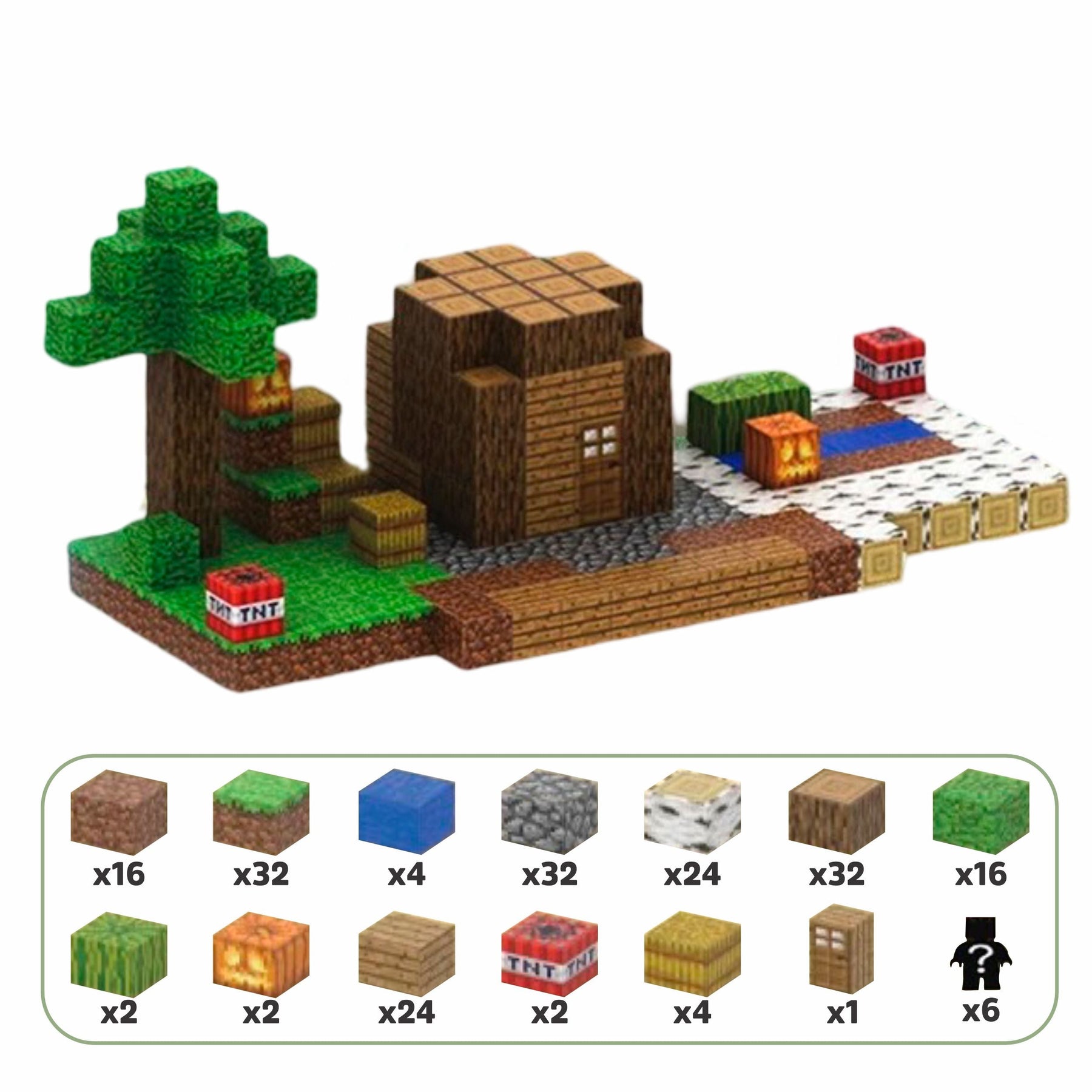 Blocos Magnéticos de Montar Minecraft
