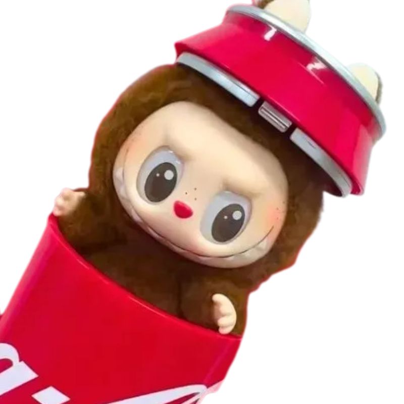 Boneco Labubu Coca Exclusivo