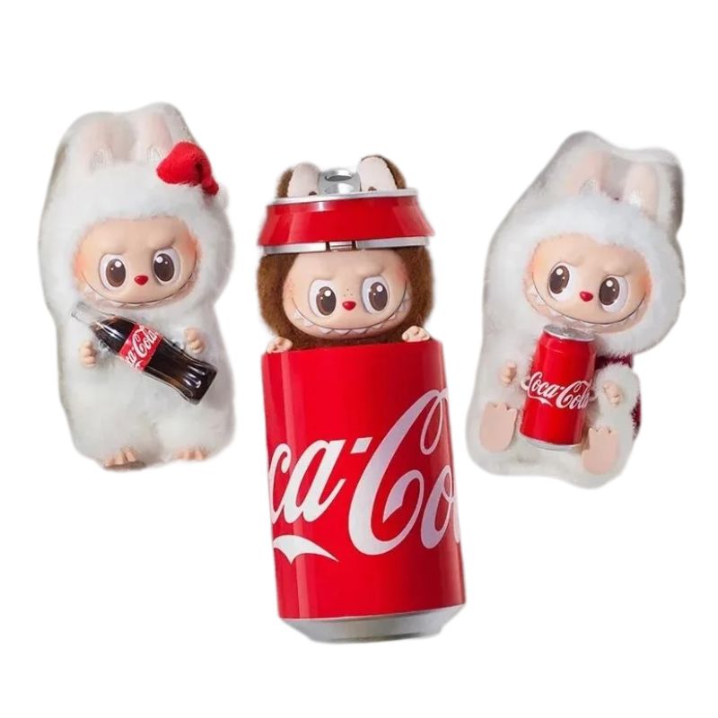Boneco Labubu Coca Exclusivo