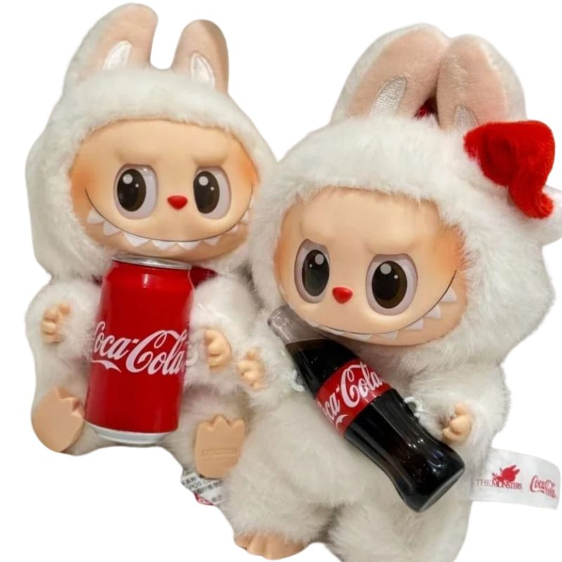 Boneco Labubu Coca Exclusivo