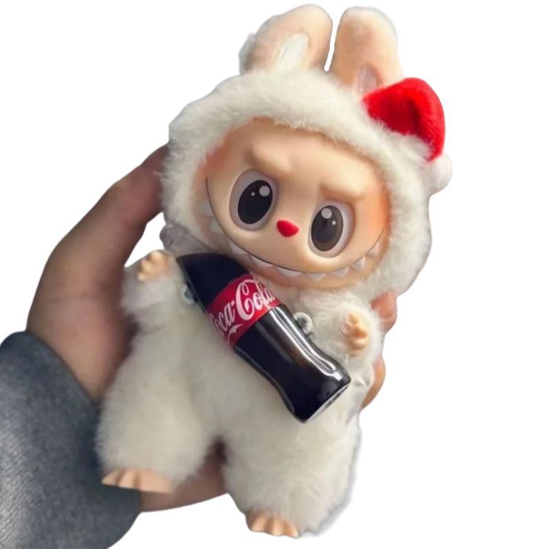Boneco Labubu Coca Exclusivo