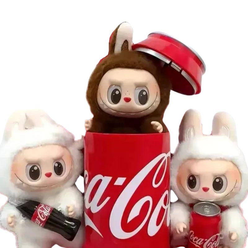 Boneco Labubu Coca Exclusivo