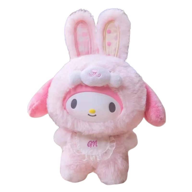 Boneco Labubu Hello Kitty Colecionável