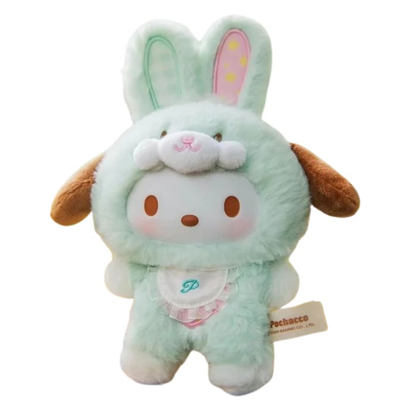 Boneco Labubu Hello Kitty Colecionável