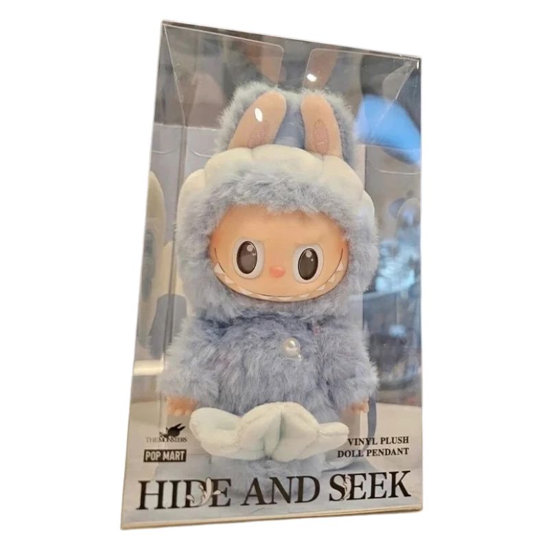 Boneco Labubu Merlin Sereia Azul Colecionável
