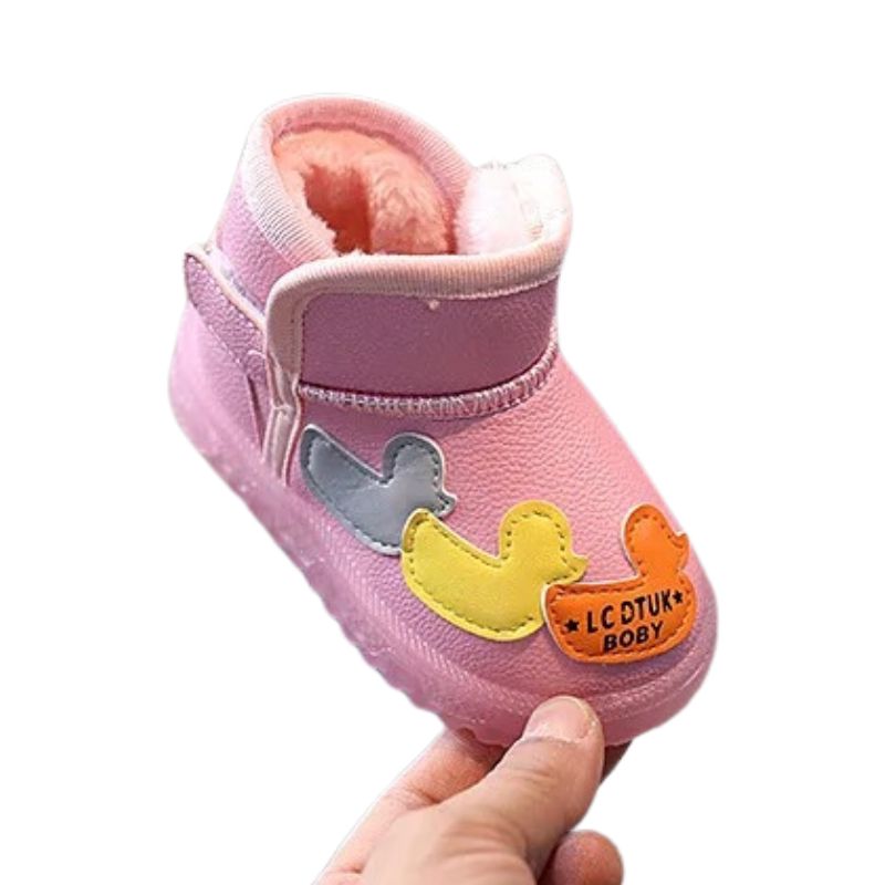 Botinha Infantil Com Luz LED Patinho