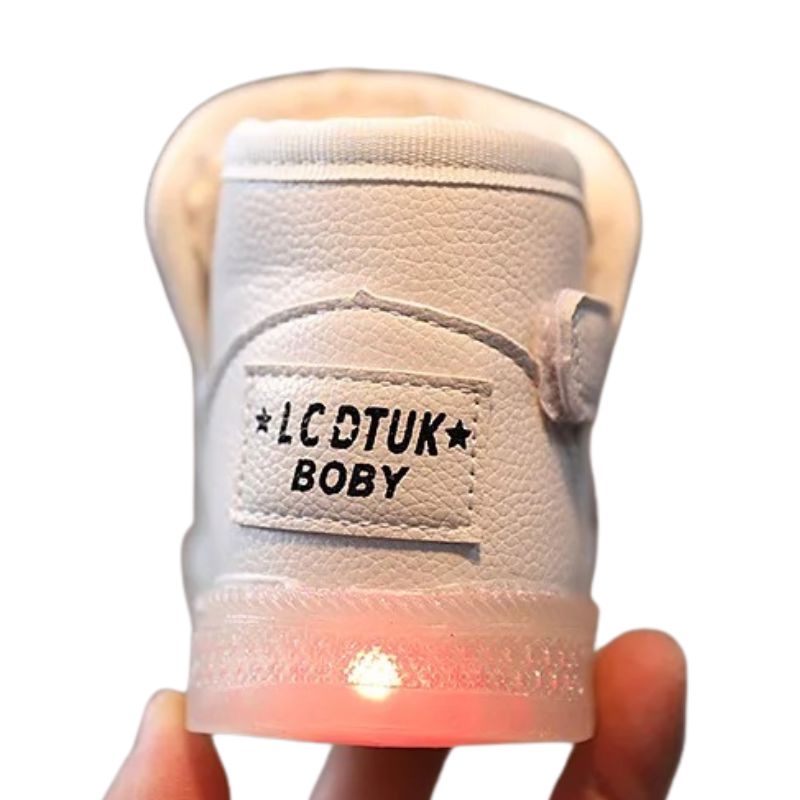Botinha Infantil Com Luz LED Patinho