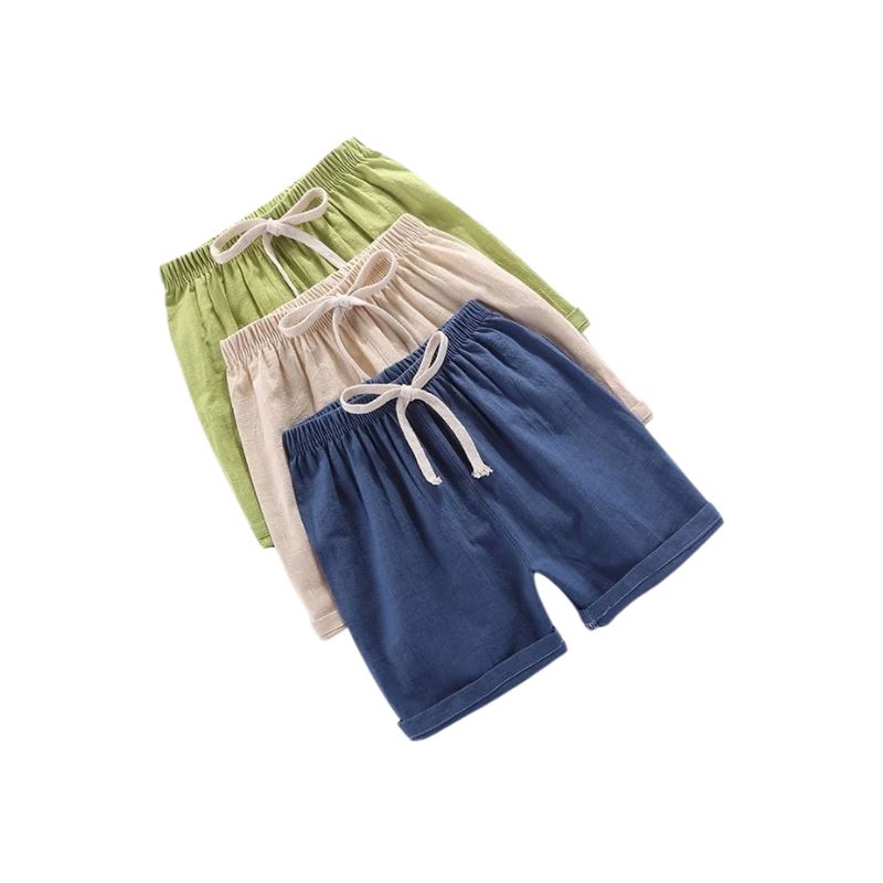 Calção Infantil Minimalista - Conforto e Estilo para Meninos no Verão
