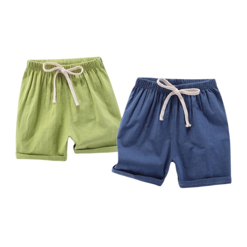 Calção Infantil Minimalista - Conforto e Estilo para Meninos no Verão