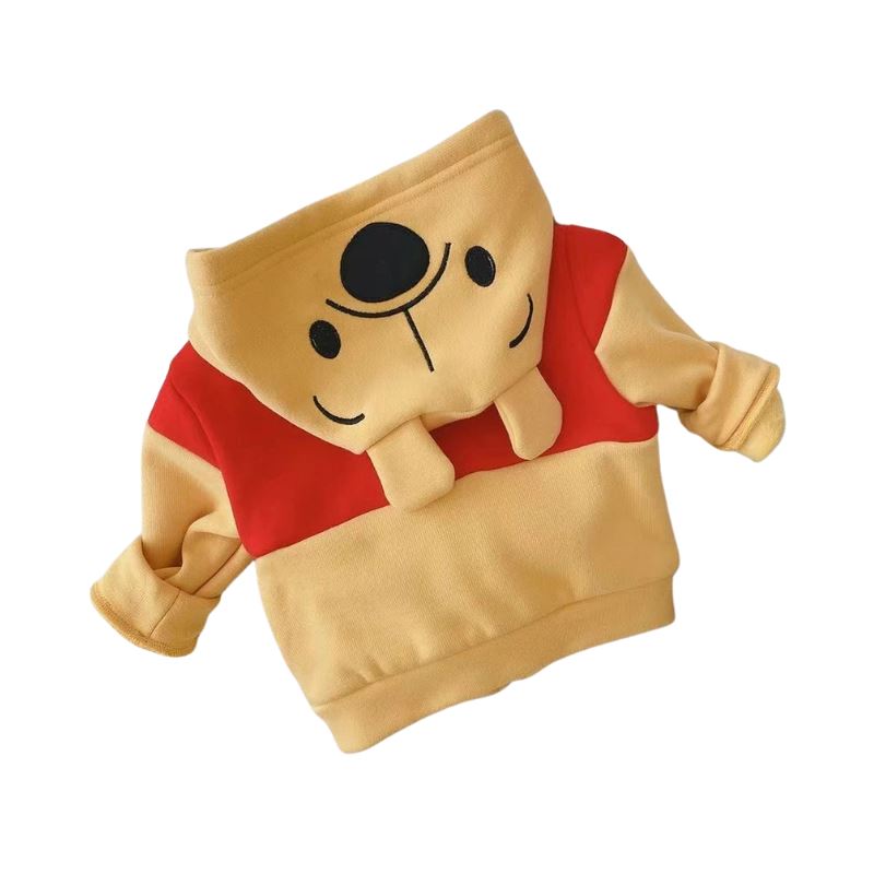 Casaco Infantil Ursinho Pooh com Capuz