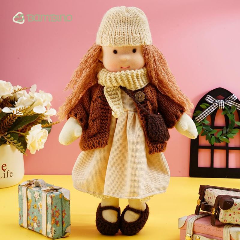 Boneca de Pano Artesanal Brinquedo Infantil