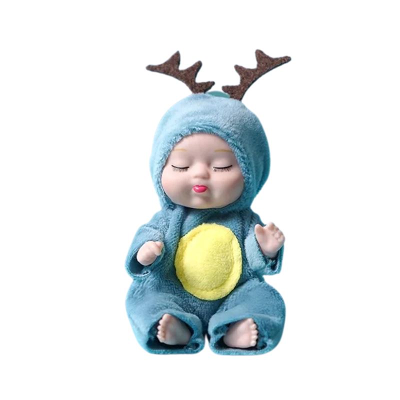 Coleção 6 Bebês Realistas Charming com Fantasia