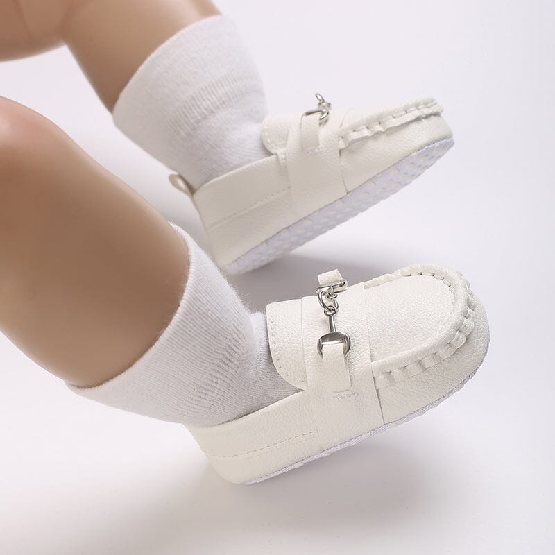 Sapato Mocassim em Couro para Bebê
