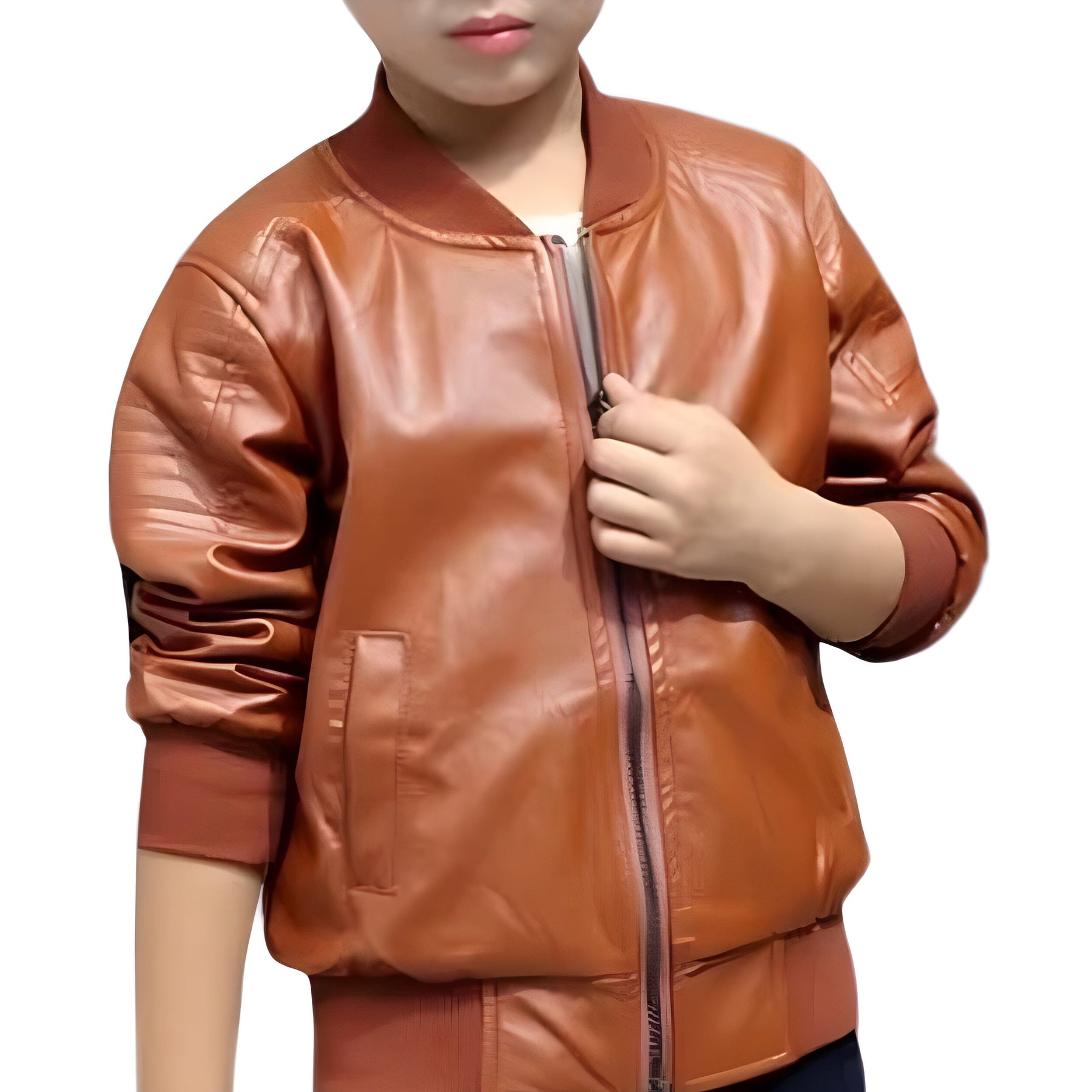Jaqueta de Couro Infantil Masculina