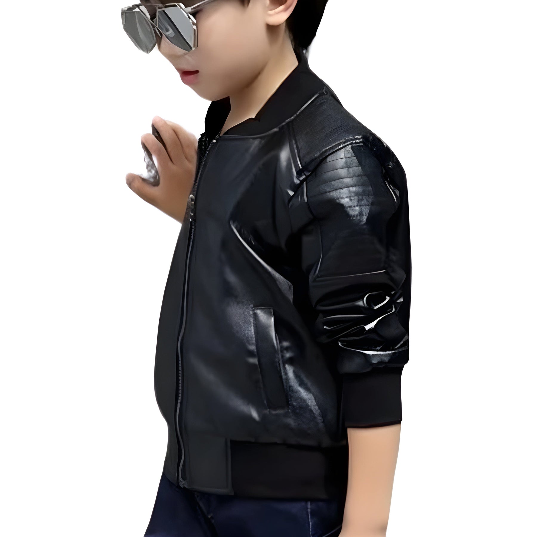 Jaqueta de Couro Infantil Masculina