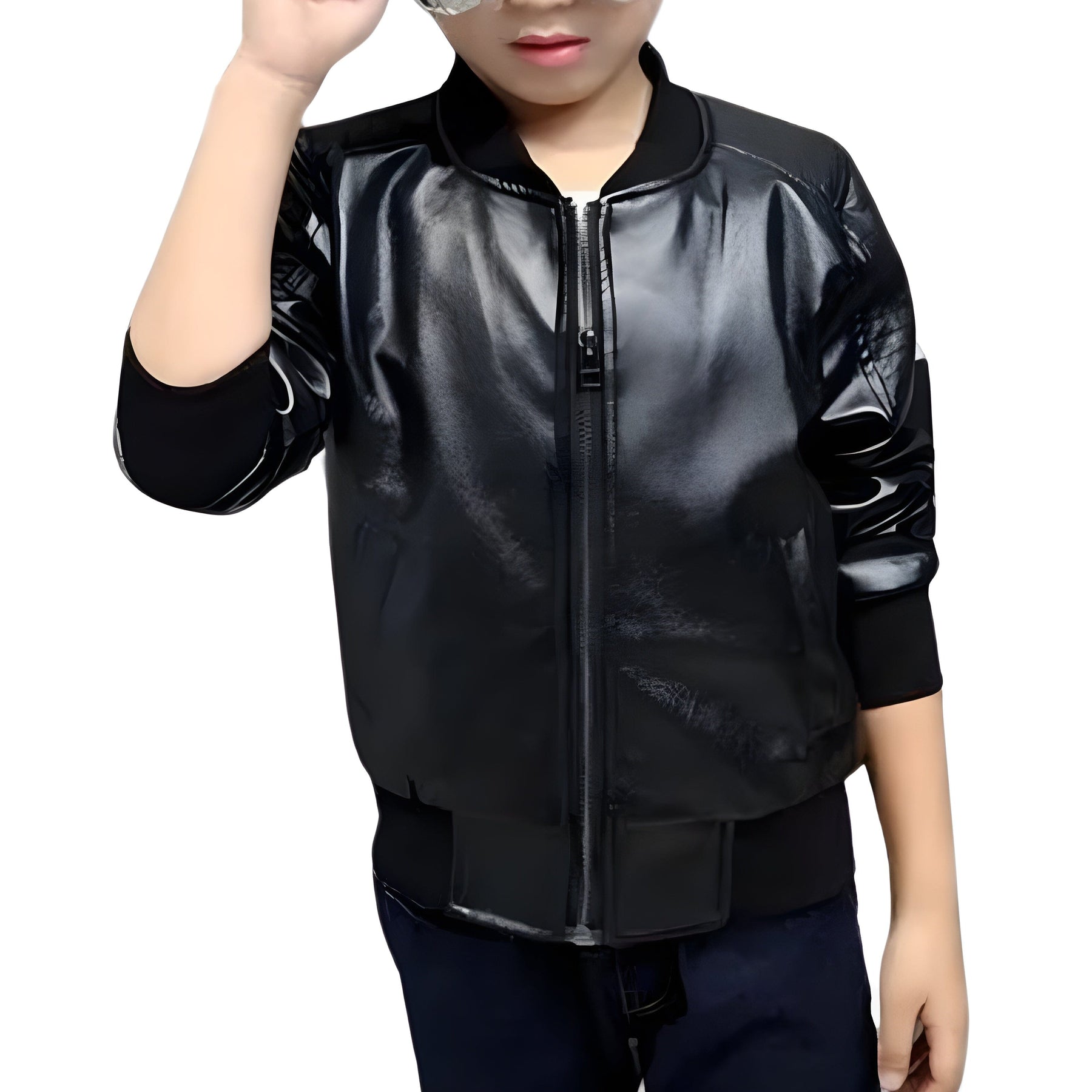 Jaqueta de Couro Infantil Masculina