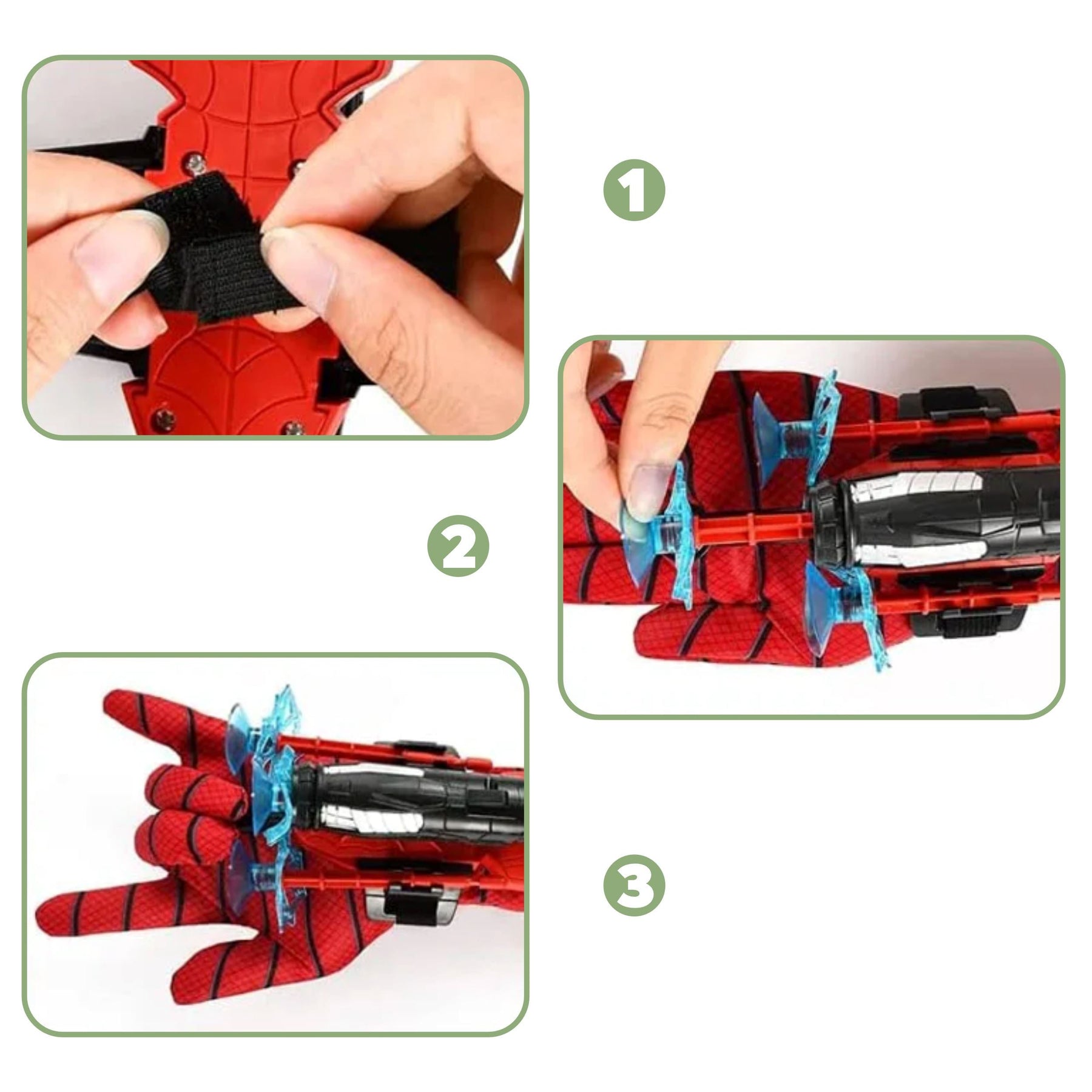 Lança Teia Homem Aranha + 3 Dardos de brinde!