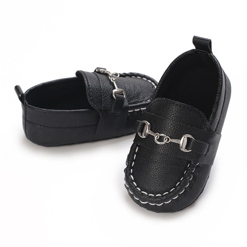 Sapato Mocassim em Couro para Bebê