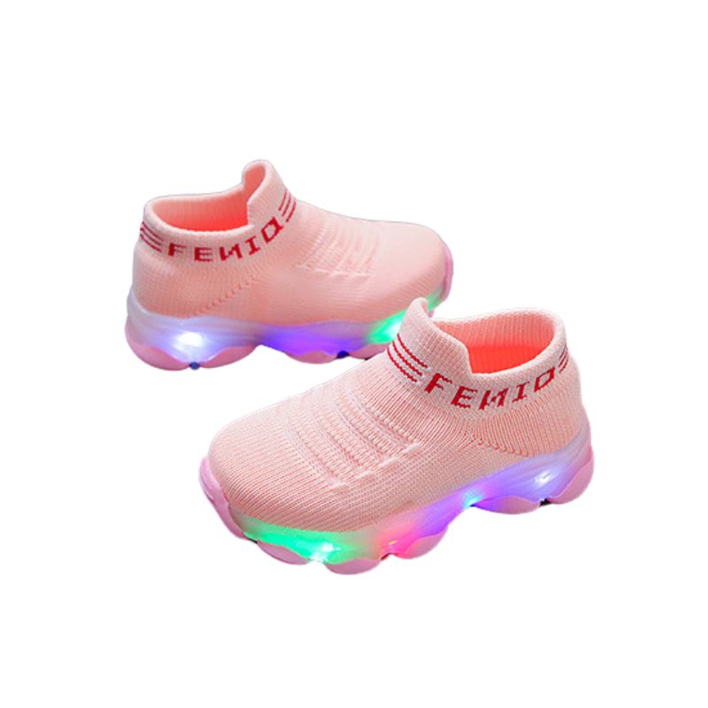 Tênis Casual Infantil com LED