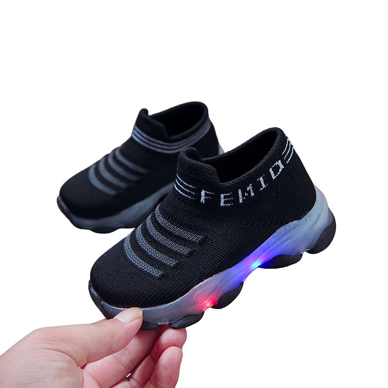 Tênis Casual Infantil com LED