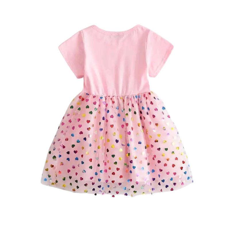 Vestido Verão Unicórnio Infantil