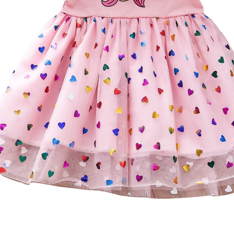 Vestido Verão Unicórnio Infantil