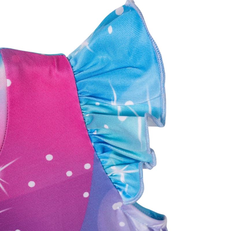 Vestido Infantil Manga Curta Unicórnio