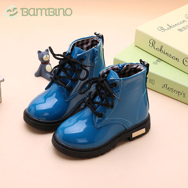Bota de Couro Infantil Earth