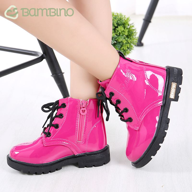 Bota de Couro Infantil Earth