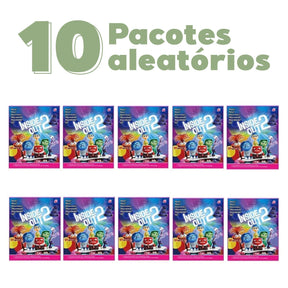 Coleção Bonecos Divertidamente com Figurinhas