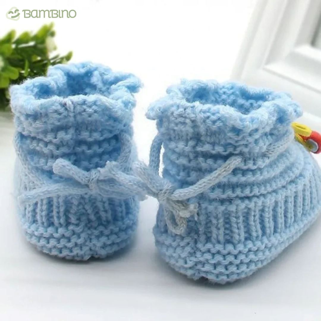 Sapatinho em Crochê para Bebês Bambino