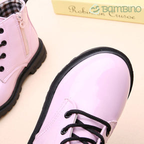 Bota de Couro Infantil Earth
