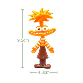 Coleção Bonecos Divertidamente com Figurinhas