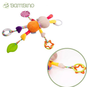 Chocalho Primeiro Toque para Carrinho de Bebê Bambino
