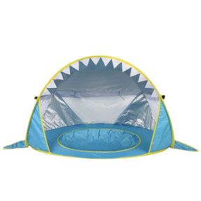 Barraca Com Piscina Proteção UV + Acessórios de Transporte de Praia Bambino