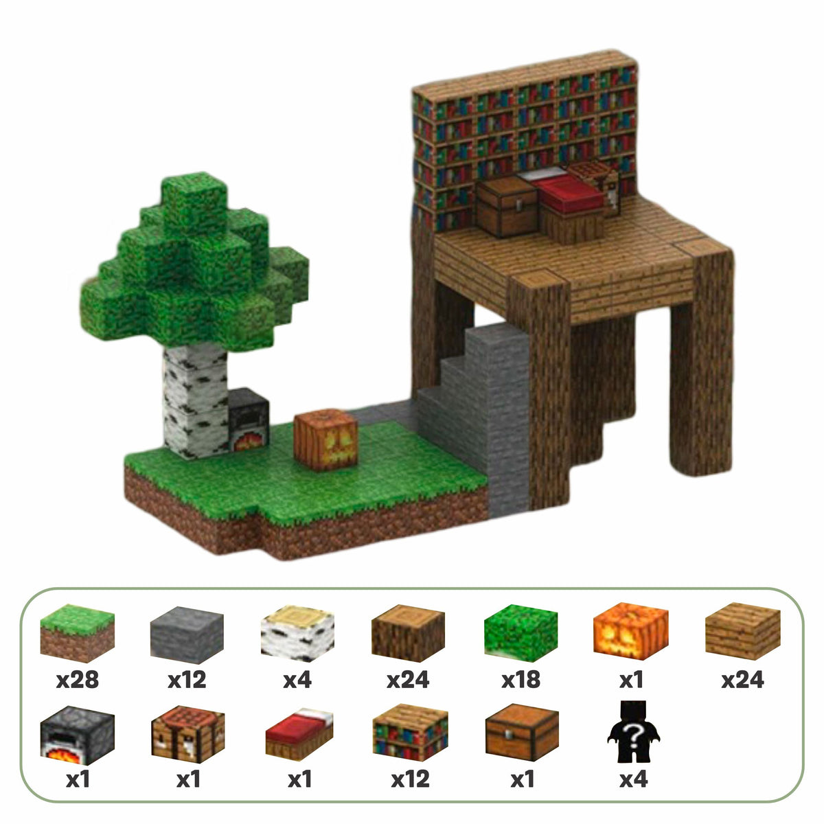 Blocos Magnéticos de Montar Minecraft