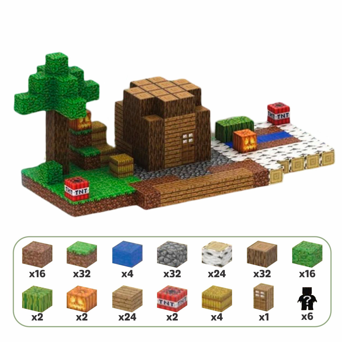 Blocos Magnéticos de Montar Minecraft