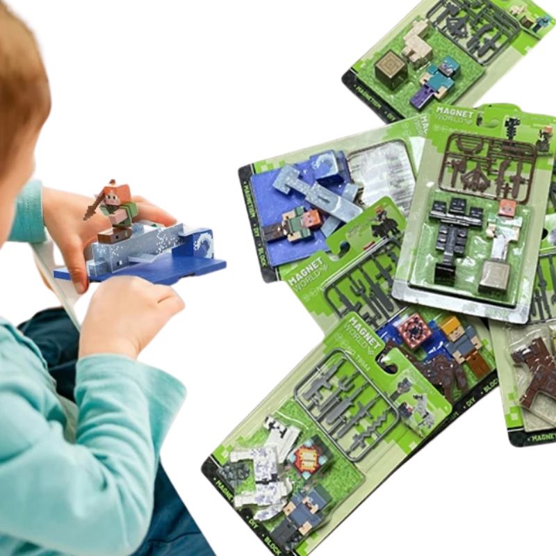 Blocos Magnéticos Minecraft