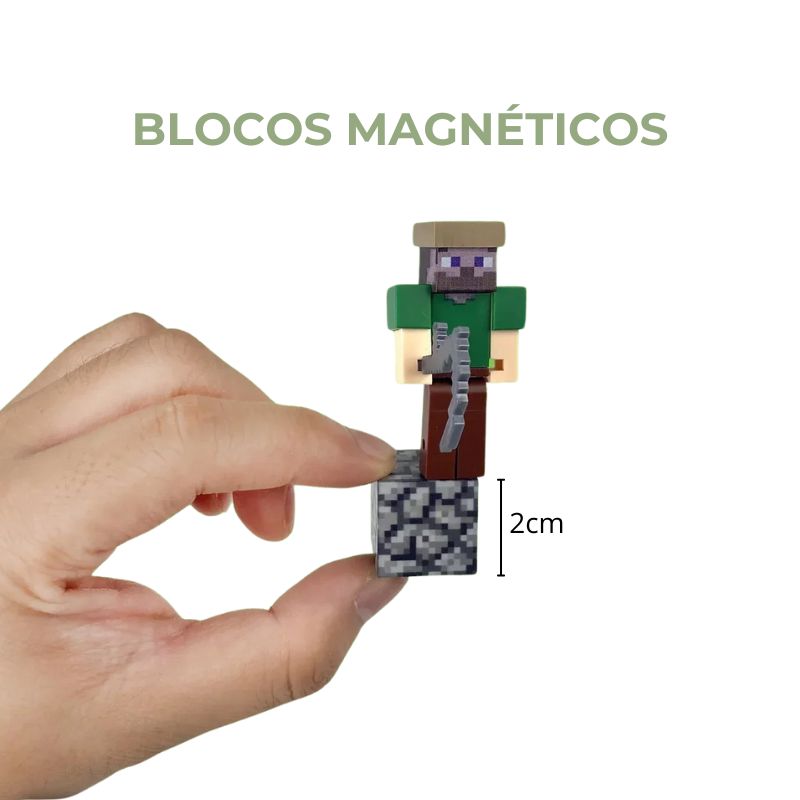 Blocos Magnéticos Minecraft