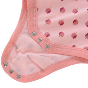 Body Infantil Manga Curta Unissex com Estampa e sem Estampa - Conjunto com 4 Unidades