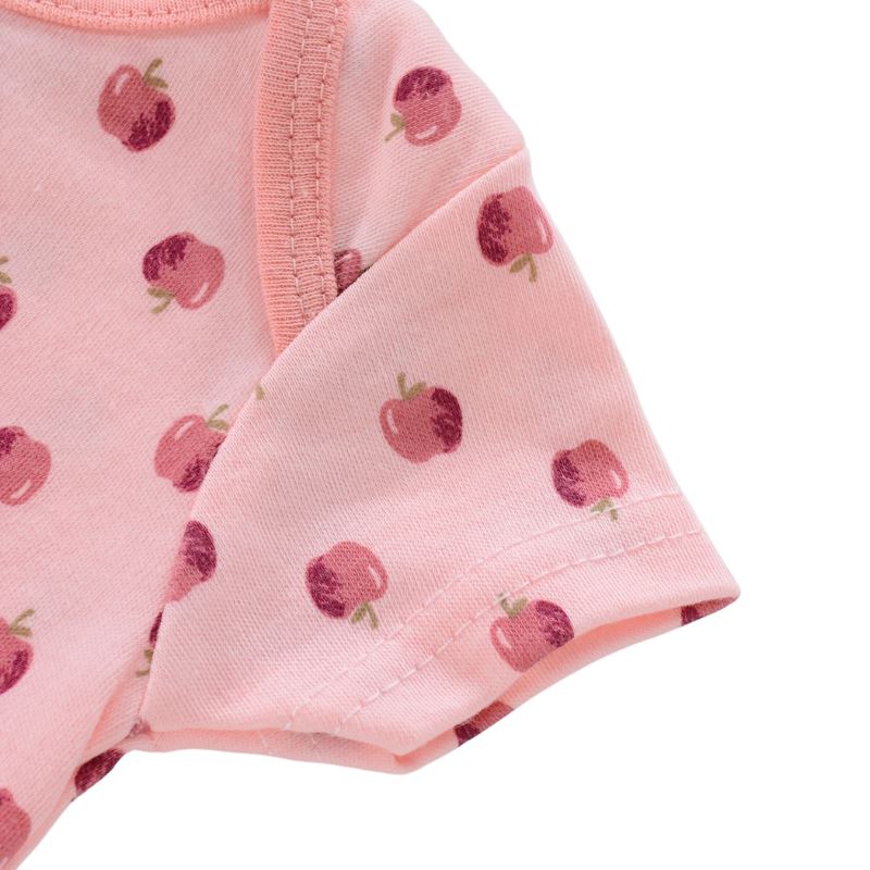 Body Infantil Manga Curta Unissex com Estampa e sem Estampa - Conjunto com 4 Unidades
