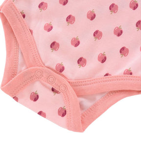 Body Infantil Manga Curta Unissex com Estampa e sem Estampa - Conjunto com 4 Unidades