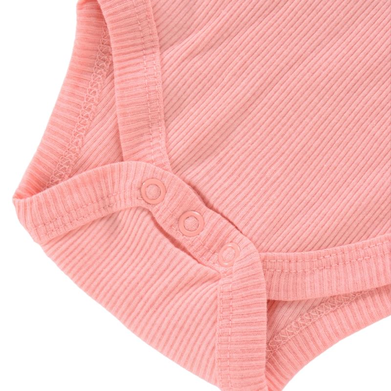 Body Infantil Manga Curta Unissex com Estampa e sem Estampa - Conjunto com 4 Unidades