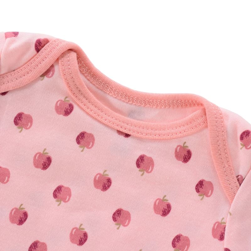 Body Infantil Manga Curta Unissex com Estampa e sem Estampa - Conjunto com 4 Unidades