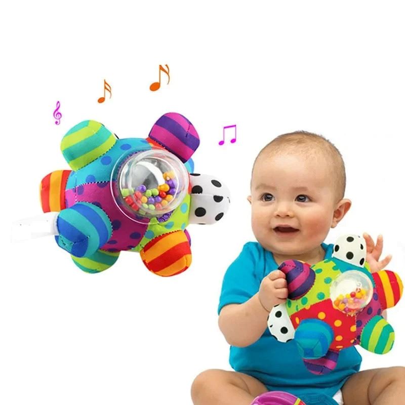 Bola Chocalho Recém Nascido Bambino